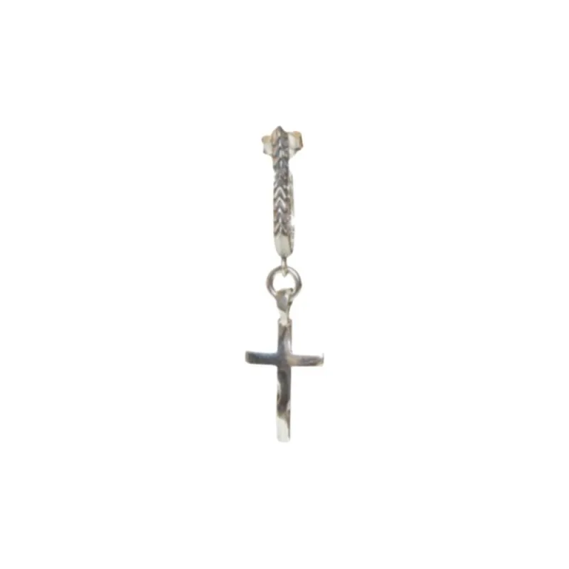 EMANUELE BICOCCHI Cross Drop Single Earring-0