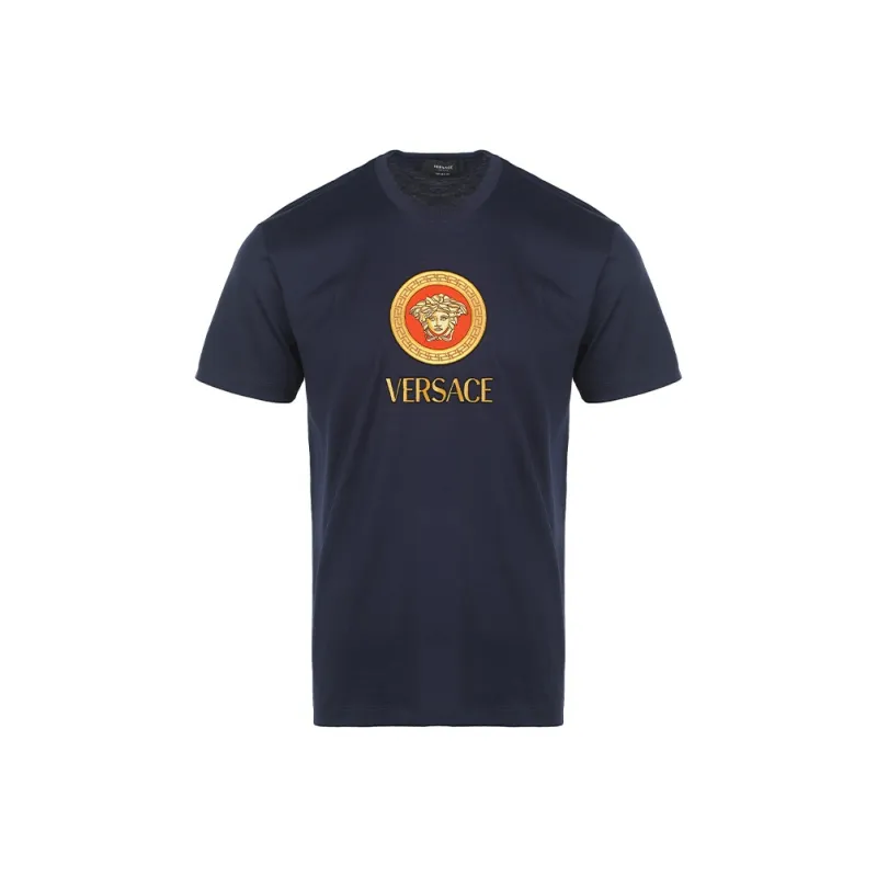 VERSACE FW22 T Shirt Men's Dark Blue-0