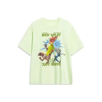 LiNing x Disney T Shirt Men's Light Fruit Green