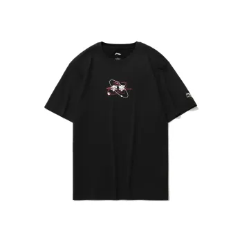 LiNing Sports Fashion Collection T Shirt Men's Black