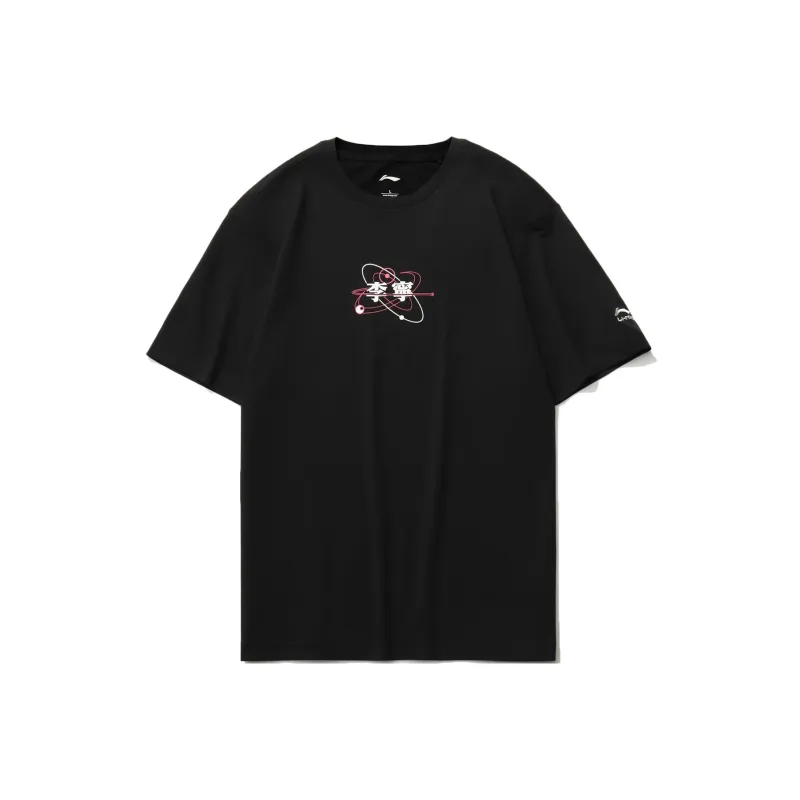 LiNing Sports Fashion Collection T Shirt Men's Black-0