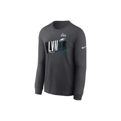 Nike Philadelphia Eagles Super Bowl Lix Champions Roster Men's Nike Nfl Long-Sleeve T-Shirt