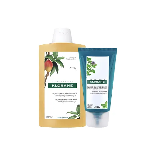 KLORANE 샴푸 & 컨디셔너 세트