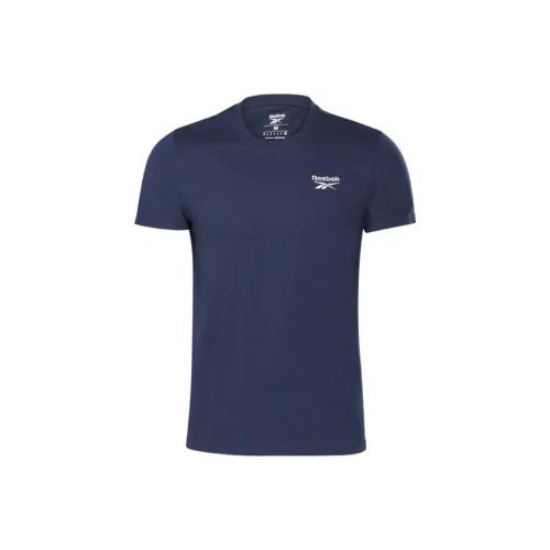 Reebok T-Shirts Men Navy Blue