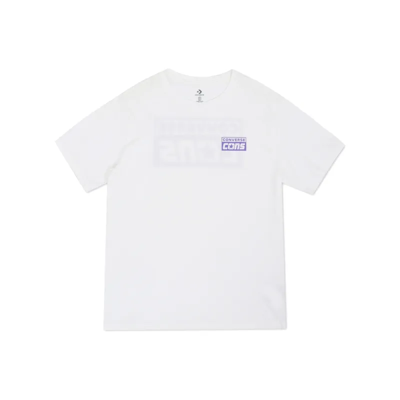 Converse CONS TEE T Shirt Men's White-0