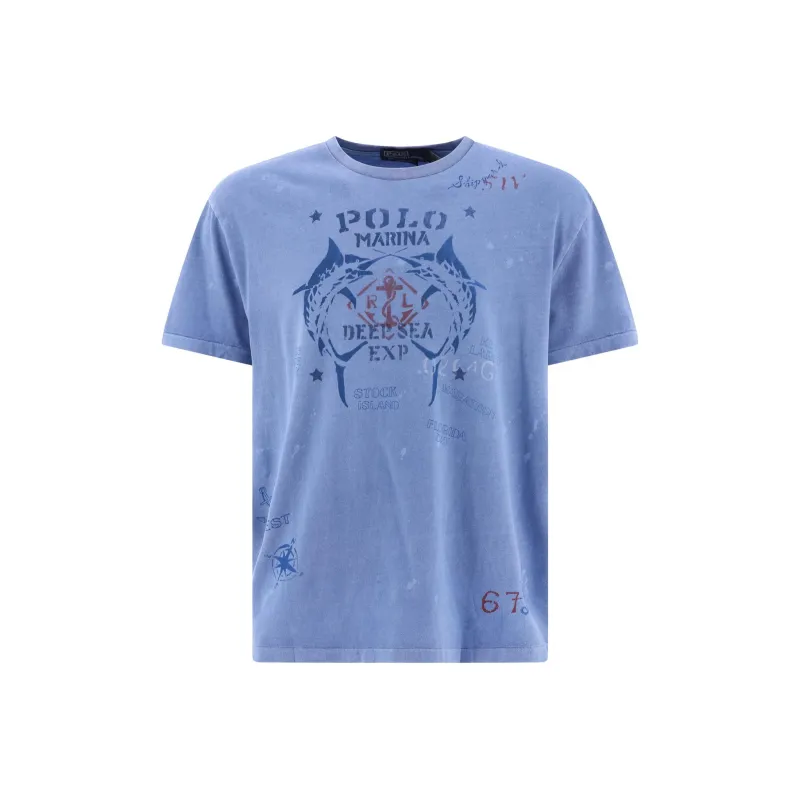 Polo Ralph Lauren SS23 T Shirt Men's Blue-0
