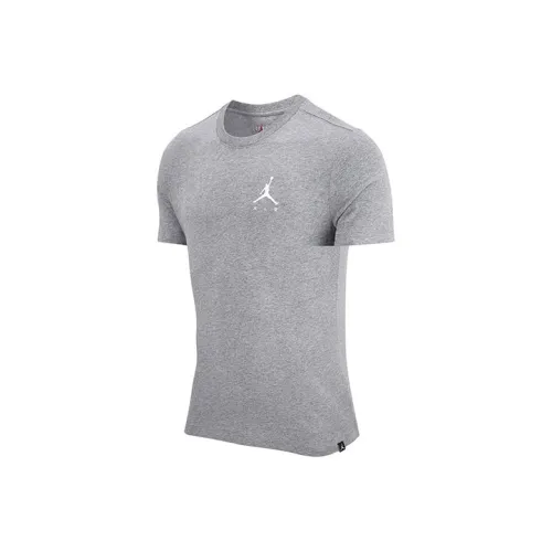Jordan Set in Sleeve T Shirt Men's Gray