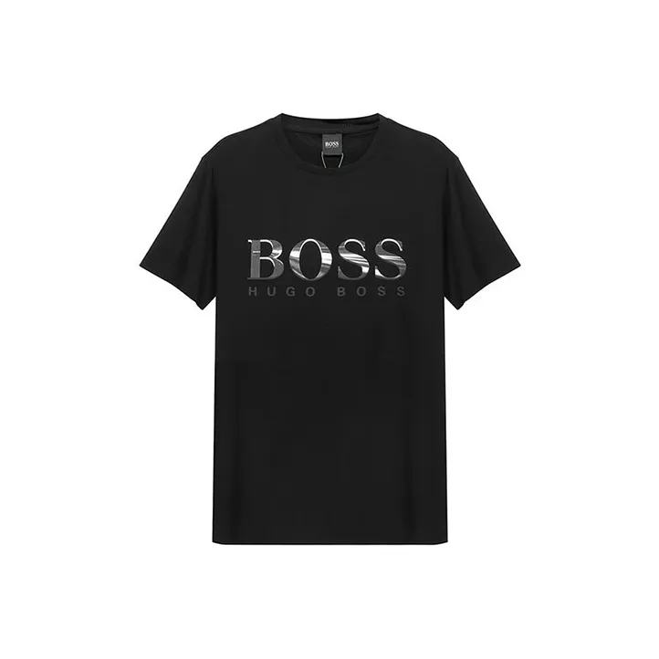 HUGO BOSS T Shirts Men Black-0