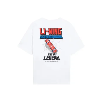 Marvel X LINING T Shirts Unisex White