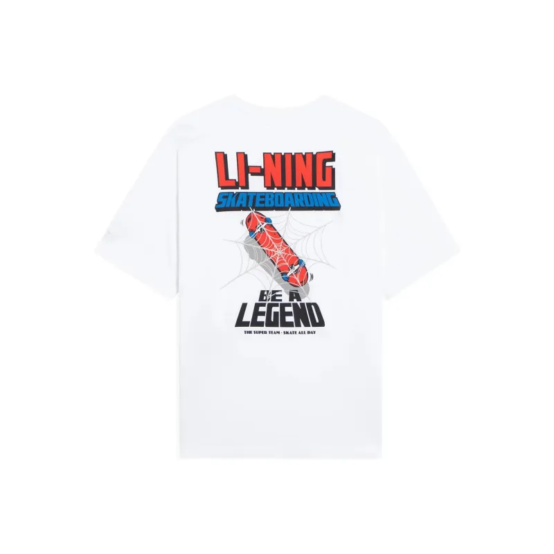 Marvel X LINING T Shirts Unisex White-0