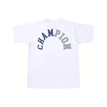 Champion SS21 T Shirt Japan Version Unisex White