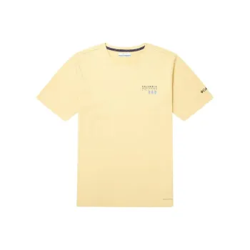 Columbia T Shirts Men Yellow