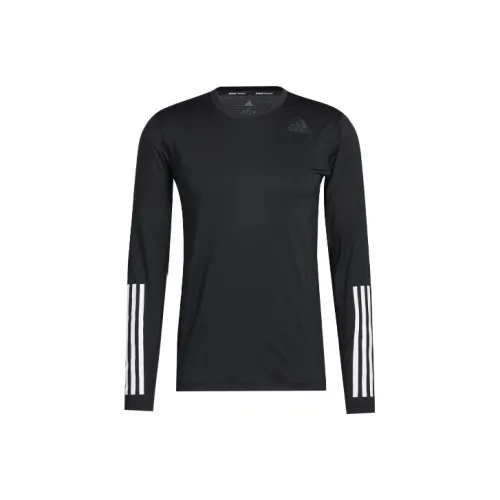 Adidas Set in Sleeve T Shirt Men's Black