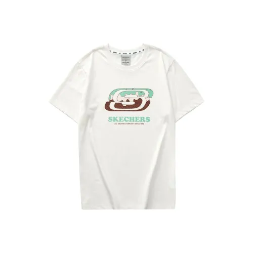 Skechers Ice Cream Series T Shirt Unisex Marshmallow White