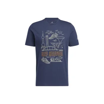 Adidas T Shirts Men Dark Blue