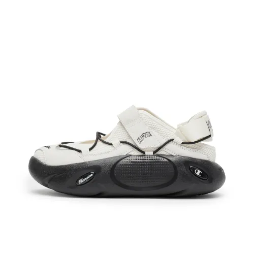 Champion Xiao Long Bao Mary Jane Strap Sandals Women's Milk White Black