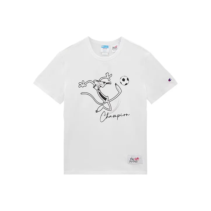 Pink Panther X Champion T Shirts Unisex-4