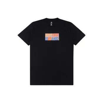 Converse Set in Sleeve T Shirt Men's Black