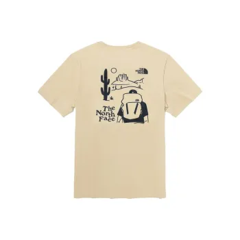 THE NORTH FACE Set in Sleeve T Shirt Unisex Khaki