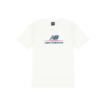 New Balance T Shirt Men's Ivory White