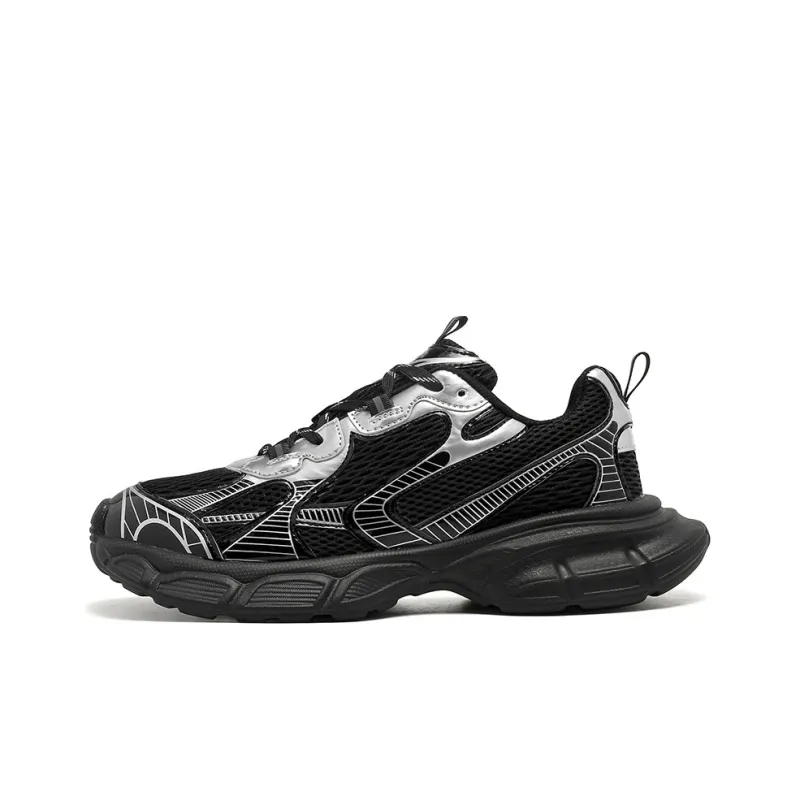 K WANG Anti Slip And Wear Resistant Height Increasing Low Top Chunky Sneakers Unisex-3