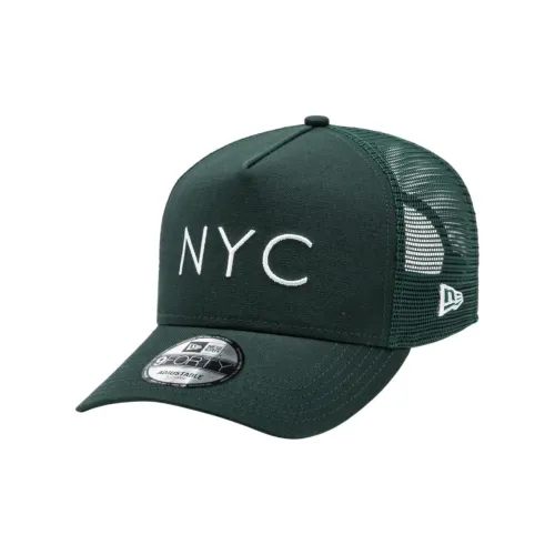 New Era Cotton Baseball Caps Unisex Dark Green