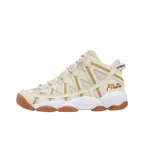 FILA Stackhouse Spaghetti Anti Slip Wear Resistant Low Top Casual Shoes Men's Beige Brown