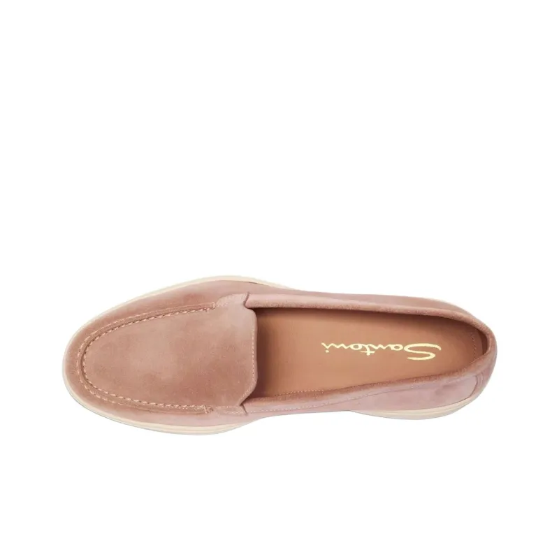 Santoni Logo Moulded Loafers Women's-4