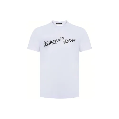 VERSACE T-Shirts Men White