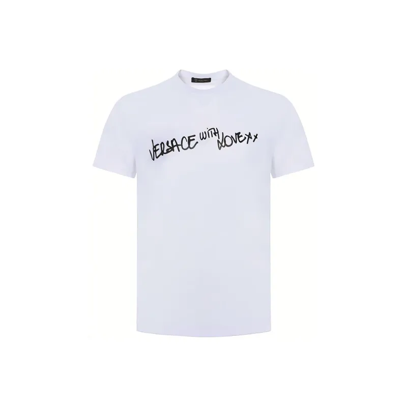 VERSACE T Shirts Men White-0