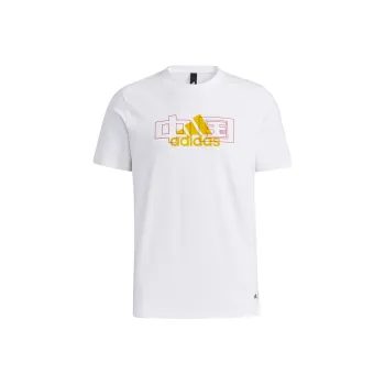 Adidas T Shirts Unisex White
