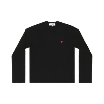 CDG Play T Shirts Men Black