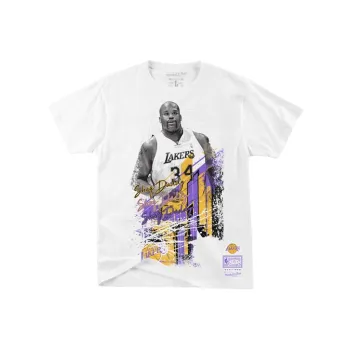 Mitchell Ness T Shirts Unisex White