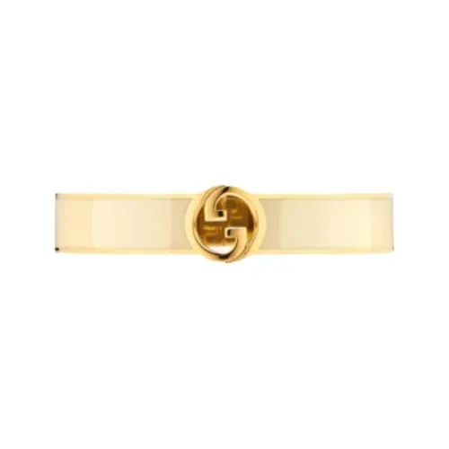 GUCCI Enamel Metal Bangles Women's Gold