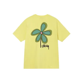 Stussy T Shirts Unisex Yellow