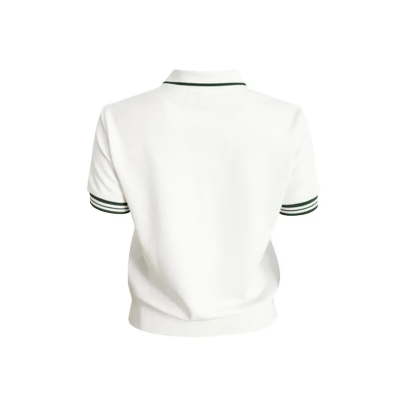 Monster Guardians Polo Shirt Women's White-1