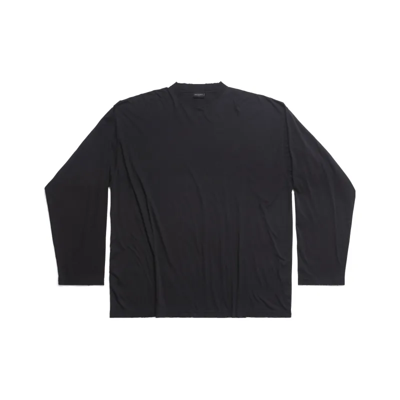 Balenciaga Logo print Cotton T Shirt-0