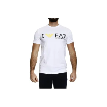 EMPORIO ARMANI EA7 T Shirts Men White