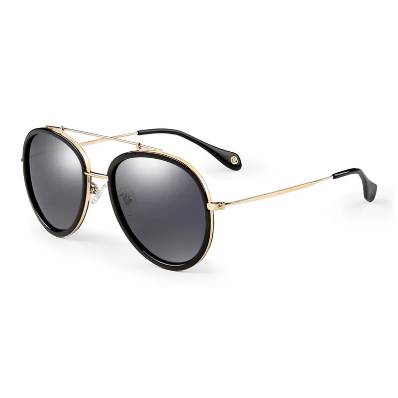 PARZIN Metal Aviator Sunglasses Unisex-0