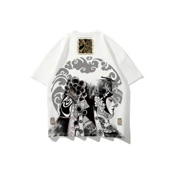 SANSYAS Straight T Shirt Unisex White