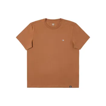 Lee T Shirts Unisex Brown