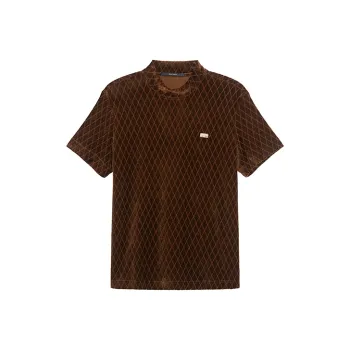 DAVID NAMAN T Shirt Men's Camel