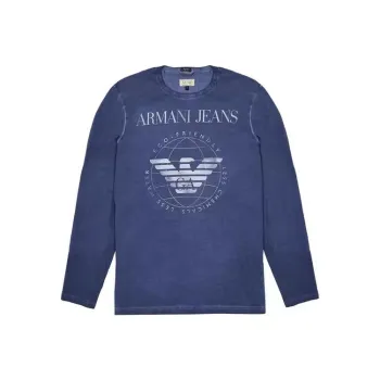 ARMANI JEANS T Shirts Men Blue