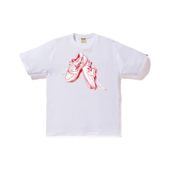 A BATHING APE Abc Camo Bapesta Tee