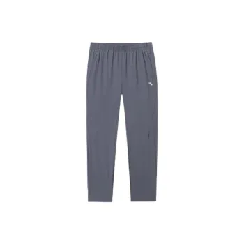 Anta Knitted Sweatpants Men's Men's Gray Clothing