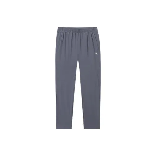 Anta Knitted Sweatpants Men's Men's Gray Clothing