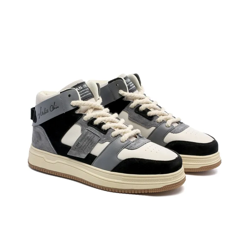 AMICNIEGD Breathable High Top Skateboard Shoes Men's-11