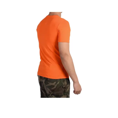 Nike T Shirts Men Orange
