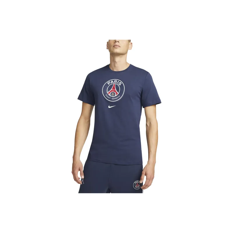 Nike T Shirts Men Blue-0