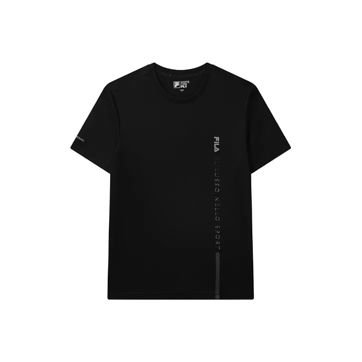 FILA T Shirts Men Black-0
